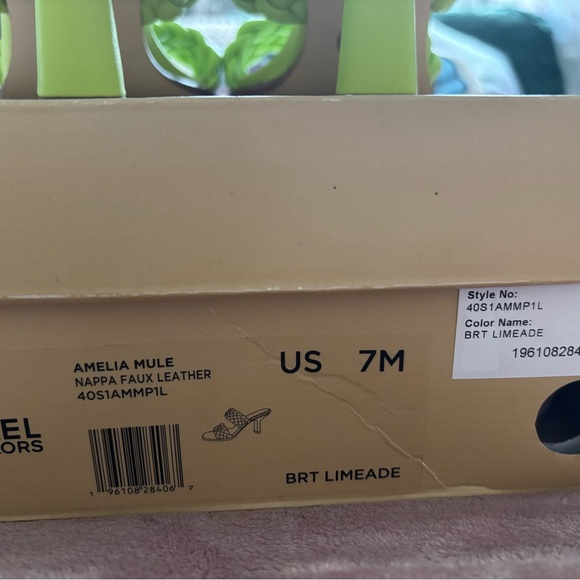 MICHAEL KORS Amelia Braided Mule 💚 - Picture 3 of 6